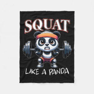Cobertor De Velo Levantamento de Peso de Panda Fitness Citação Engr