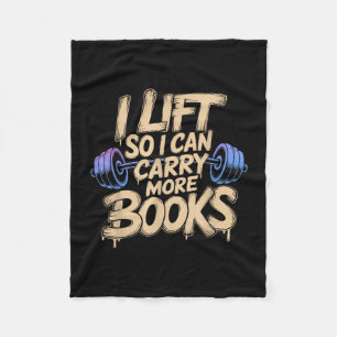 Cobertor De Velo Levantar eu posso carregar mais livros leitores de