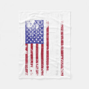 Cobertor De Velo Levante Pesado Reze Duro Bandeira Americana Cristã