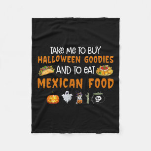 Cobertor De Velo Levem-Me A Comprar De Gaiústias De Halloween E A C