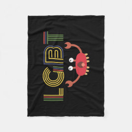 Cobertor De Velo LGBT - Direitos Humanos - Caranguejo Bonito