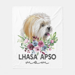 Cobertor De Velo Lhasa Apso Shirt Difs Mãe