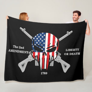 Cobertor De Velo LIBERDADE ou MORTE