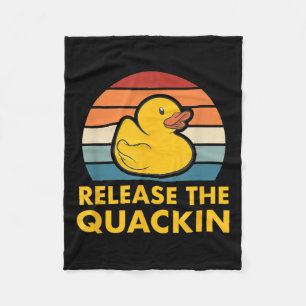 Cobertor De Velo Libere A Acc Duck Ducking Da Borracha De Quackin
