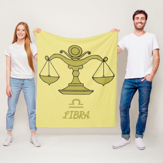 Cobertor De Velo Libra Fleece Blanket (In Situ)