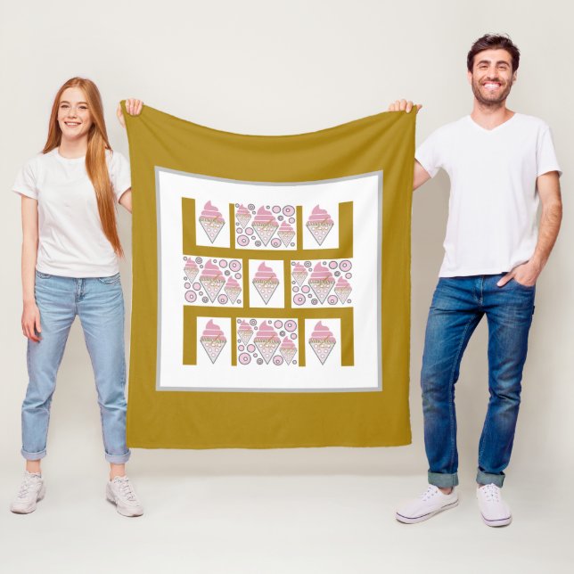 Cobertor De Velo Licença de Sorvete irresistível em Caramel (In Situ)