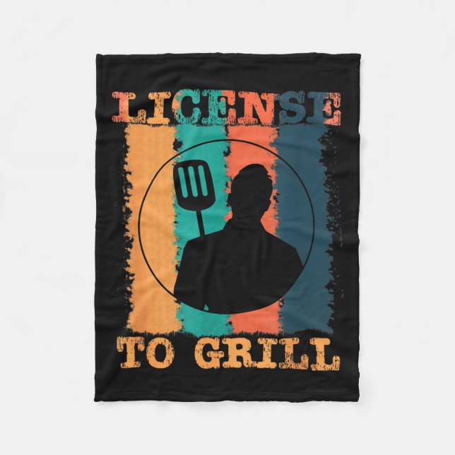 Cobertor De Velo License To Grill Bbq Master  (Frente)