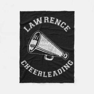Cobertor De Velo Líder de Torcida Lawrence Cheer Distressed Retro d
