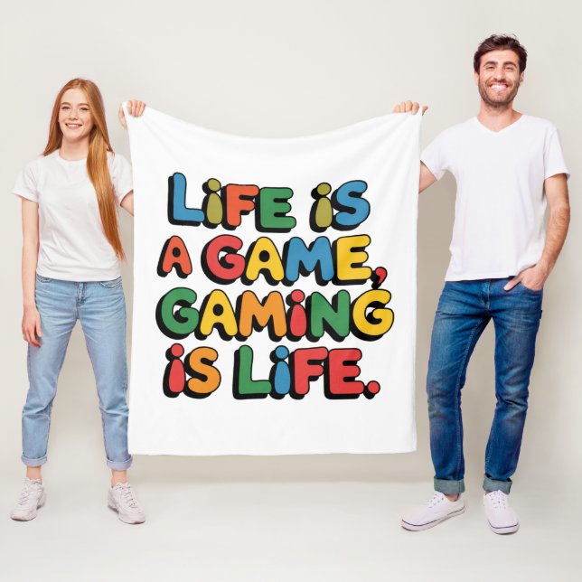 Cobertor De Velo LiFE é um JOGO é VIDA (In Situ)