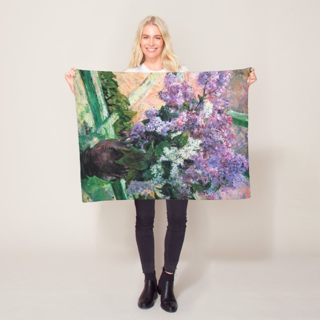 Cobertor De Velo Lilacs em uma janela, Mary Cassatt (In Situ)