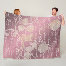 lilás, rosa, ouro, prata, obrigado + você, flores,