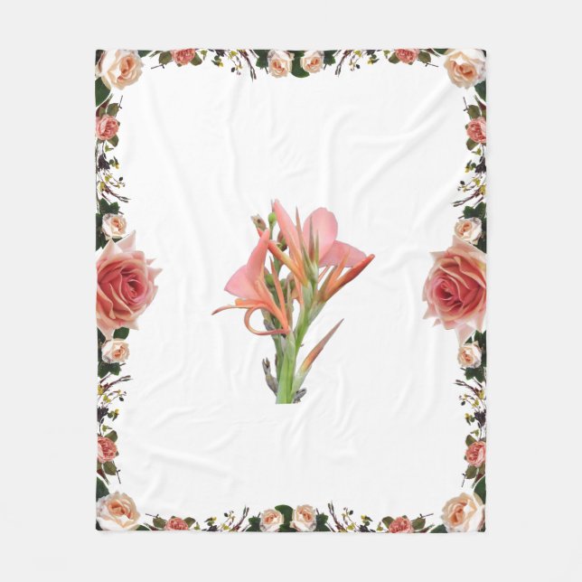 Cobertor De Velo Lily Flower (Frente)