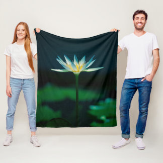 Cobertor De Velo Lily White Water