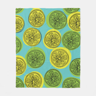 Cobertor De Velo Limão fatia a ilustração da safra.