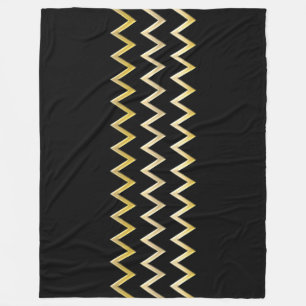 Cobertor De Velo Limite do ouro - zigzag + suas costas e ideias