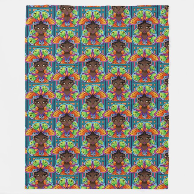 Cobertor De Velo Linda borboleta (Frente)