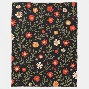 Cobertor De Velo Linda coleção Floral de Trendage Vintage