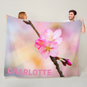 Cobertor De Velo Linda Sakura Cherry Blossoms