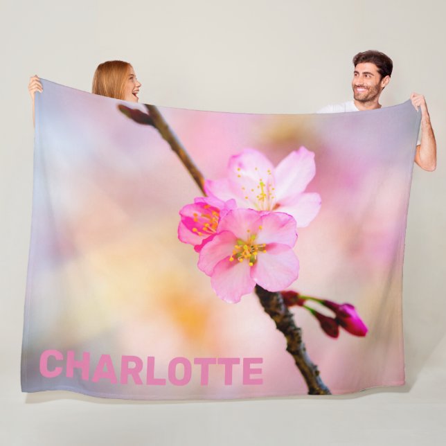 Cobertor De Velo Linda Sakura Cherry Blossoms (In Situ)