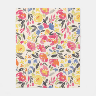 Cobertor De Velo Linda vintagem Padrão floral em muitos tipos