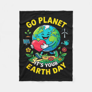 Cobertor De Velo Lindo vá planeta dia da terra coração 2026 naturez