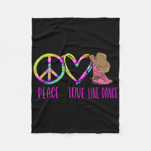 Cobertor De Velo Linha de Amor entre Tie Dye Dance Tie Dye Peace Li