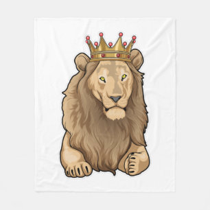 Cobertor De Velo Lion King Crown