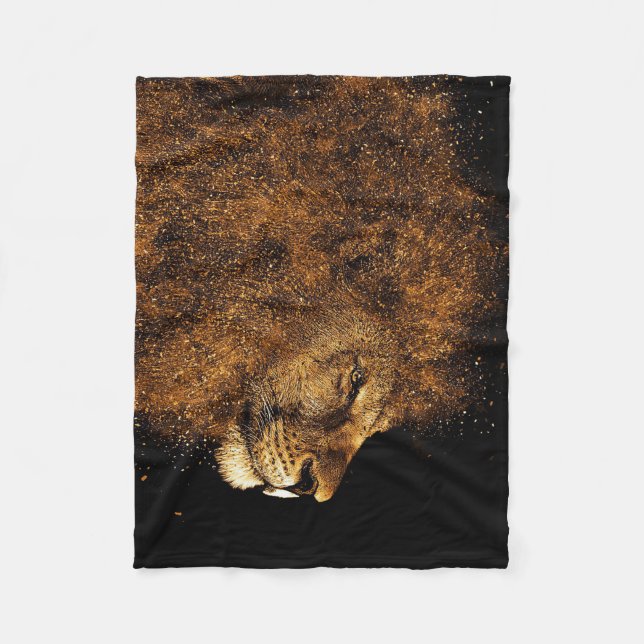 Cobertor De Velo Lion King Lion (Frente)