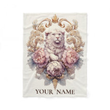 Lion & Lamb Heraldic Crest