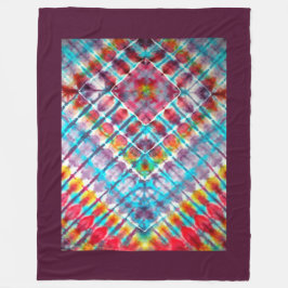 Cobertor De Velo Liquid Vector Pattern Fleece Blanket