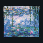 Cobertor De Velo Lírios de água de Monet<br><div class="desc">Lírios de água de Monet. 
Visite por favor minha loja para um design mais interessante e mais => bem escolhido zazzle.com/iwheels* da cor</div>