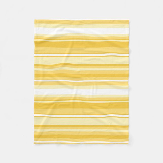 Cobertor De Velo Listras amarelas (Frente)