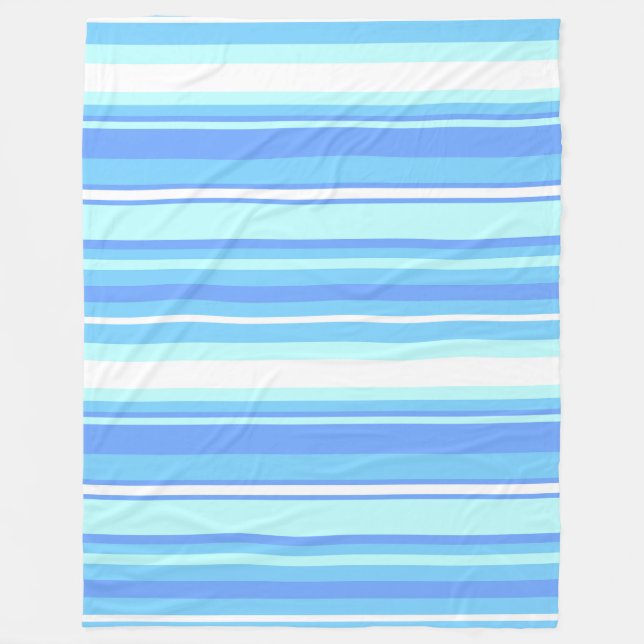 Cobertor De Velo Listras azuis (Frente)