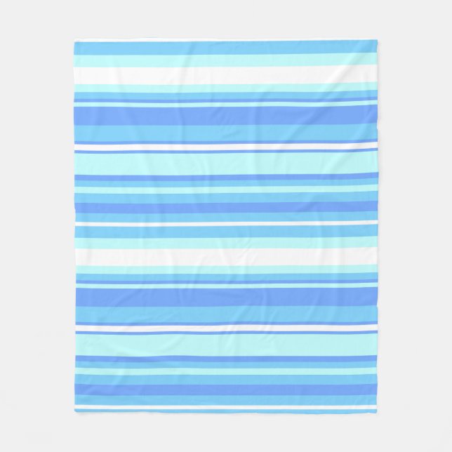 Cobertor De Velo Listras azuis (Frente)