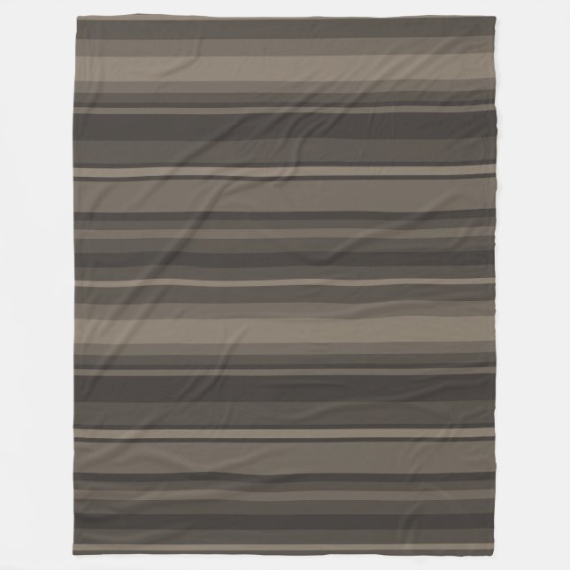 Cobertor De Velo Listras de taupe (Frente)