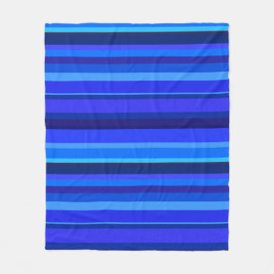 Cobertor De Velo Listras horizontais azuis