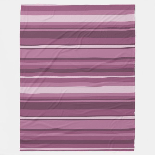 Cobertor De Velo Listras Mauve (Frente)
