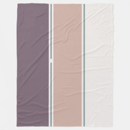 Cobertor De Velo Listras Pastel – Layout de Listra Neutra e Suave