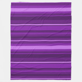 Cobertor De Velo Listras roxas