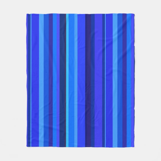 Cobertor De Velo Listras verticais azuis (Frente)