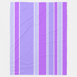 Cobertor De Velo Listras violetas