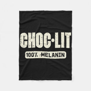 Cobertor De Velo Lit Choc Melanina História Negra Bhm Homens Mulher