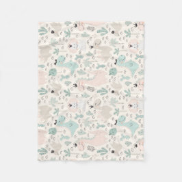 Cobertor De Velo Little Dino Delight