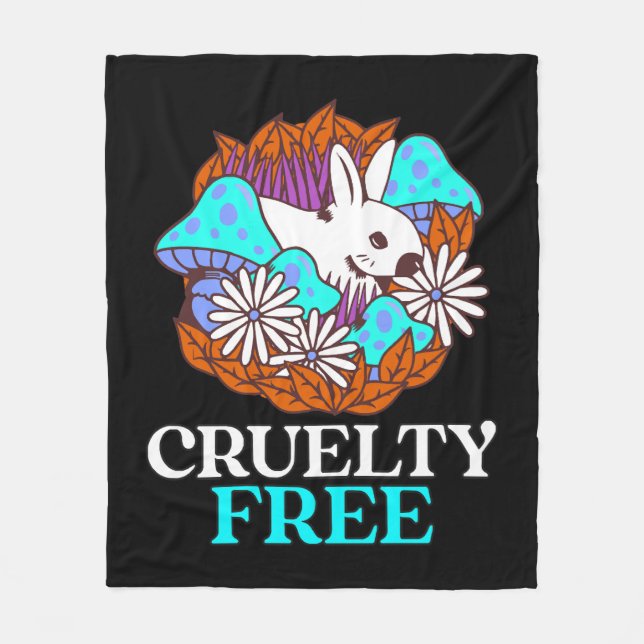 Cobertor De Velo Livre de crueldade (Frente)