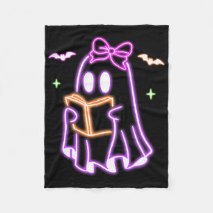 Cobertor De Velo Livro Fantasma Lendo o Livro Fantasma do Halloween
