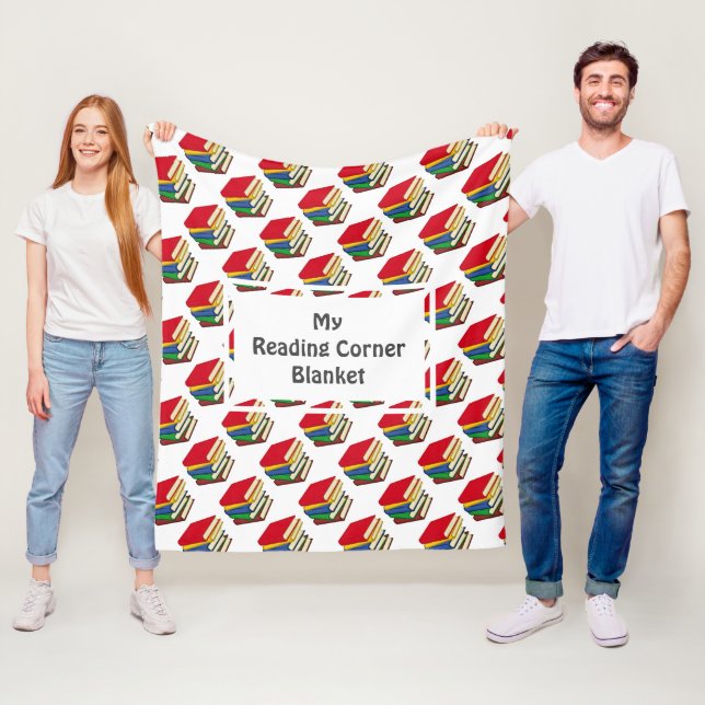 Cobertor De Velo LIVROS DE CANTO DE LEITURA Personalizados (In Situ)