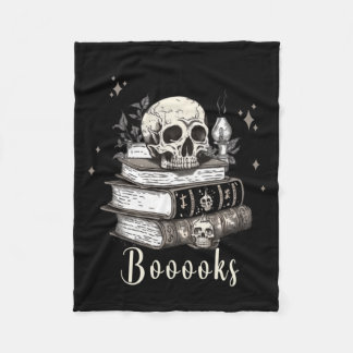 Cobertor De Velo Livros de Caveira de Esqueleto Boo Halloween Mulhe