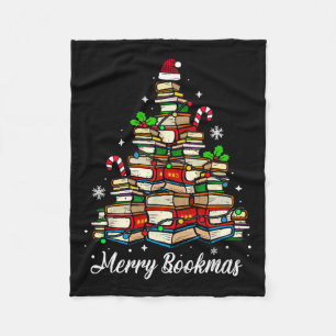 Cobertor De Velo Livros de feliz Livros de Árvore de Natal Vestidos
