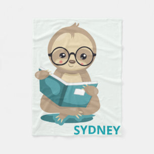 Cobertor De Velo Livros Personalizados de Leitura de Largura de Boo