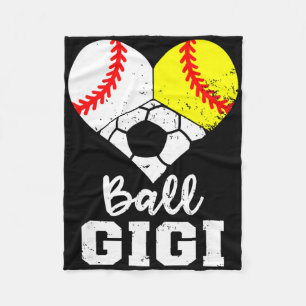Cobertor De Velo Ll Gigi Coração Engraçado Vender Macio ll Futebol 
